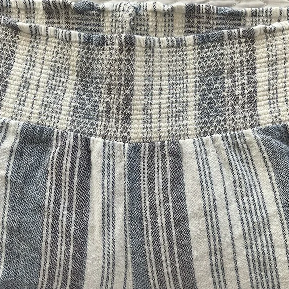 Indigo Rein Blue and White Striped Pants - Picture 2 of 4